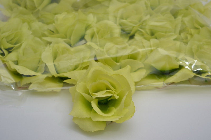 Balení samolepících růží - zelené
