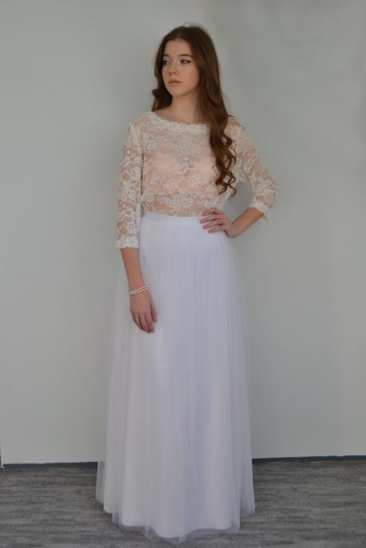Dlouhá svatební sukně - Mariana