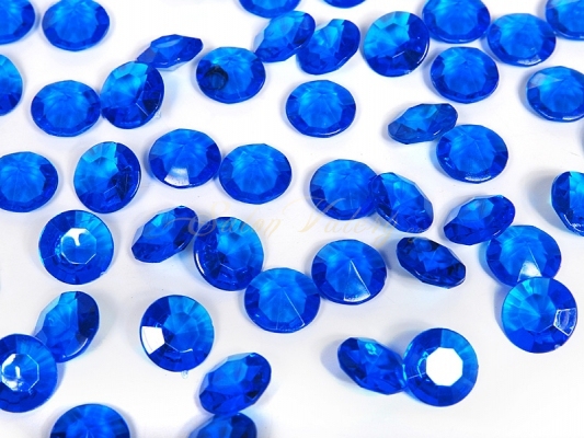 Dekorační diamanty královská modrá