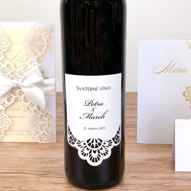 Svatební etiketa na víno - ETV2117