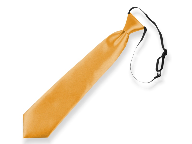 Dětská kravata - žluto/oranžová