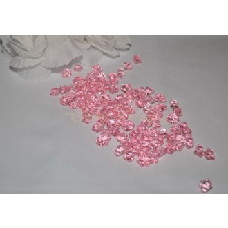 Dekorační krystalky - růžová