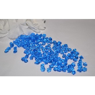 Dekorační krystalky - královská modrá