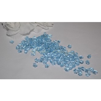 Dekorační krystalky - modrá