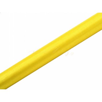 Organza 36 cm x 9 m - žlutá