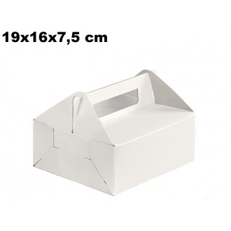 Krabička na výslužku bílá