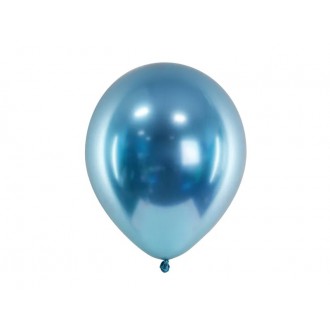 Balónky Glossy - modré