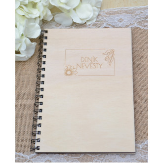 Deník nevěsty - květy v rámečku