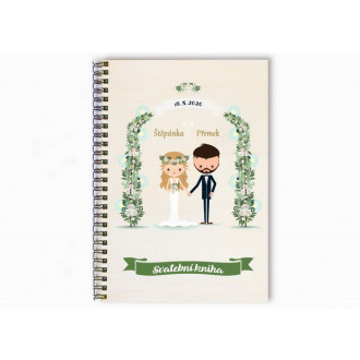 Kniha hostů svatební oblouk